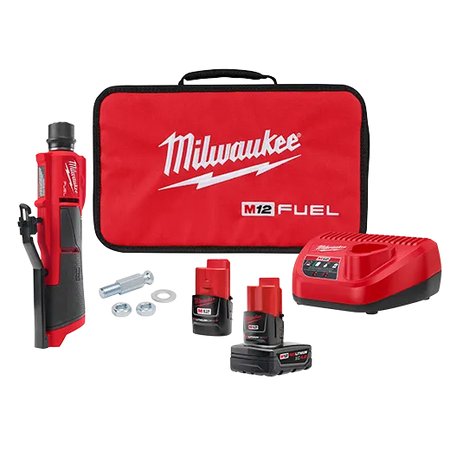 Milwaukee 2409-22, M12 FUEL Brushless Low Speed Tire Buffer Kit