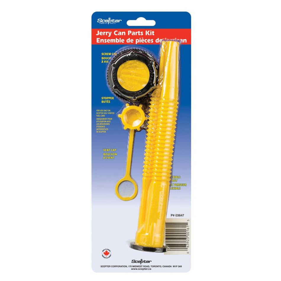 Scepter 88000161, Jerry Can Parts Kit (3647)