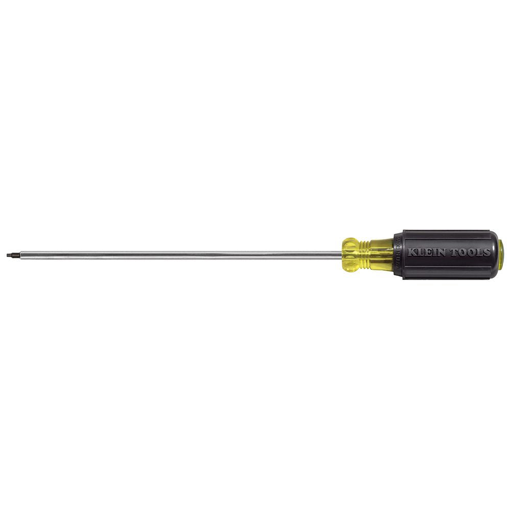 Klein Tools 665, #1 Square Recess Screwdriver 8-Inch Shank