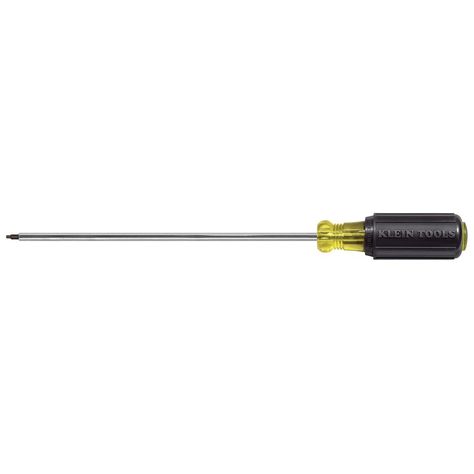 Klein Tools 665, #1 Square Recess Screwdriver 8-Inch Shank