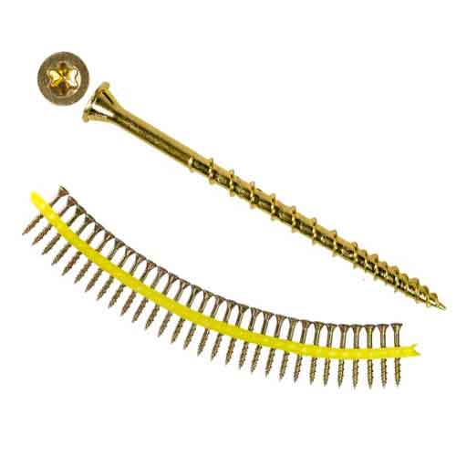 Quik Drive WSV3S, WSV Subfloor Screw Collated #9  X 3" (1000/Box)