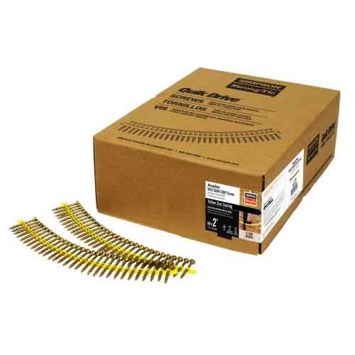 Quik Drive WSV3S, WSV Subfloor Screw Collated #9  X 3" (1000/Box)