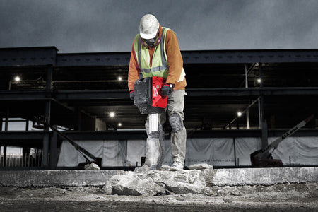 Milwaukee MXF368-1XC, MX FUEL Demolition Breaker Kit