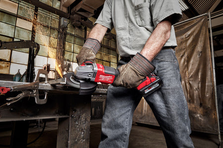 Milwaukee 2980-20, M18 FUEL 4-1/2" - 6" Braking Grinder Paddle Switch, No-Lock (Tool Only)