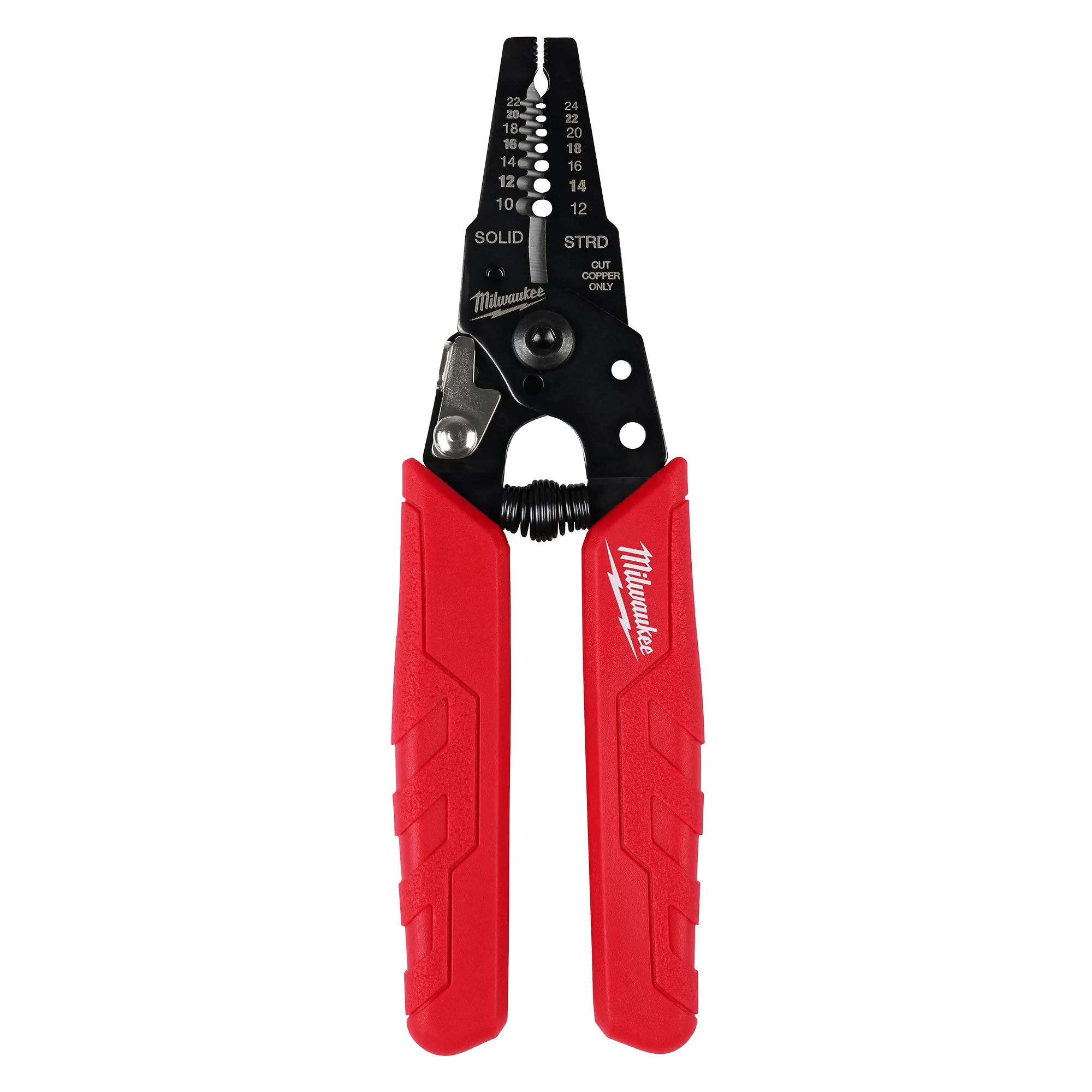 Milwaukee 48-22-3044, 10-24 AWG Compact Comfort Grip Wire Stripper & Cutter