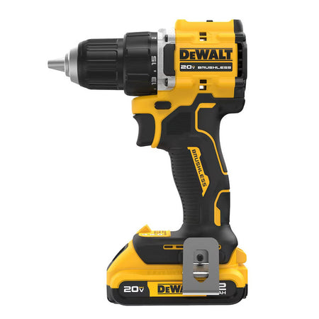 DEWALT DCK225D2, 20V MAX ATOMIC Brushless Compact 1/2in Drill Driver and Impact Driver 2-Tool Combo Kit