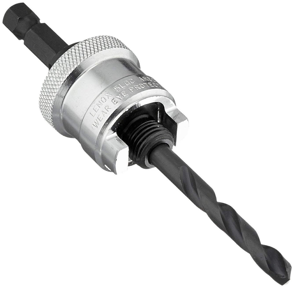 Lenox 1779669, Snap-Back Quick Change Arbor, fits Holesaws 9L-19L