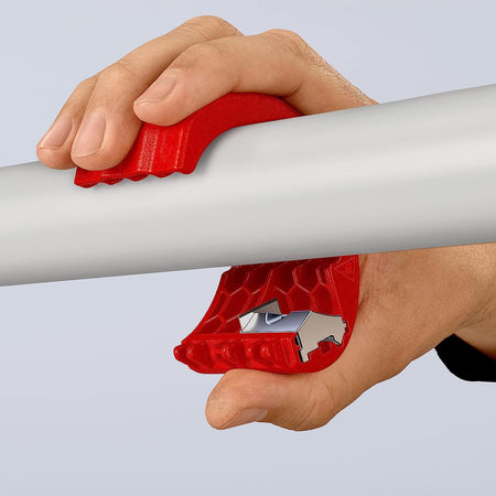 Knipex 90 22 10 BKA,  BiX Cutters for plastic pipes and sealing sleeves