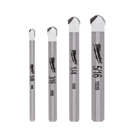 Milwaukee 48-20-8998, 4 pc Tile and Natural Stone Bit