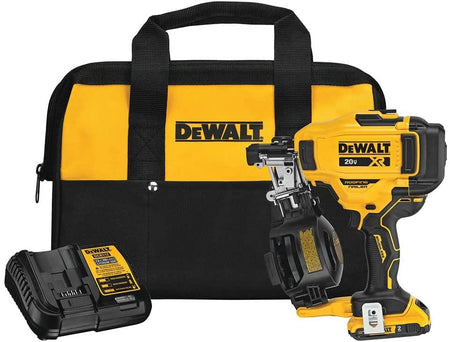DEWALT DCN45RND1, 20V MAX Cordless Roofing Nailer Kit (2.0 Ah)