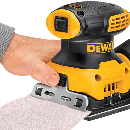 DEWALT DWE6411K, 1/4 Sheet Palm Grip Sander Kit