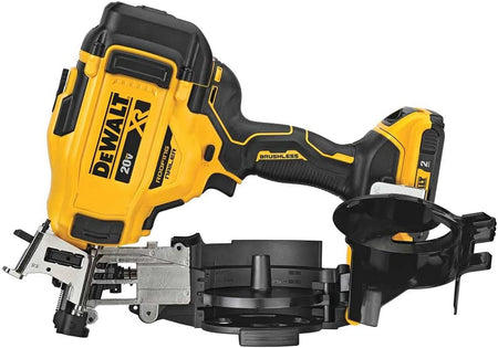 DEWALT DCN45RND1, 20V MAX Cordless Roofing Nailer Kit (2.0 Ah)