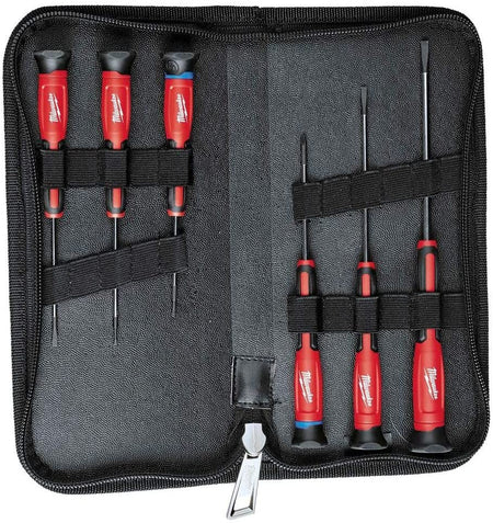 Milwaukee 48-22-2606, 6 pc Precision Drivers w/Case
