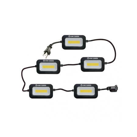 KING Canada K-5016-5LED, 50 ft. 5 LED string light - 5000 lumens