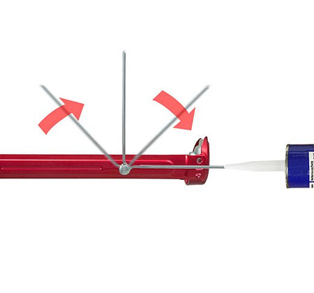 Tajima CNV-100SP18, Convoy® Super 18, high-thrust rotary caulk gun, 310 ml / 1/10 gallon
