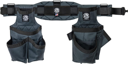 Badger Tool Belts 461010 Carpenter Set - Gunmetal Grey