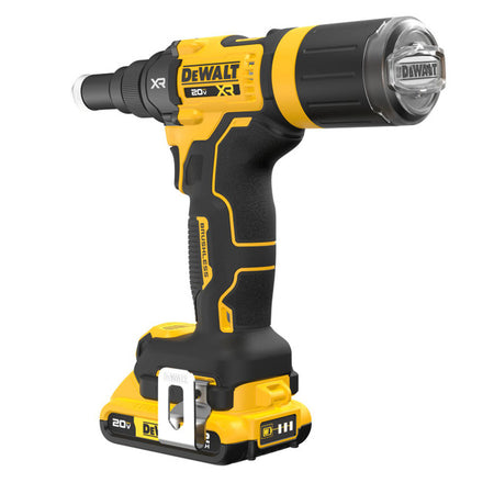 DEWALT DCF403D1, 20V MAX* XR® Brushless Cordless 3/16" Rivet Tool Kit