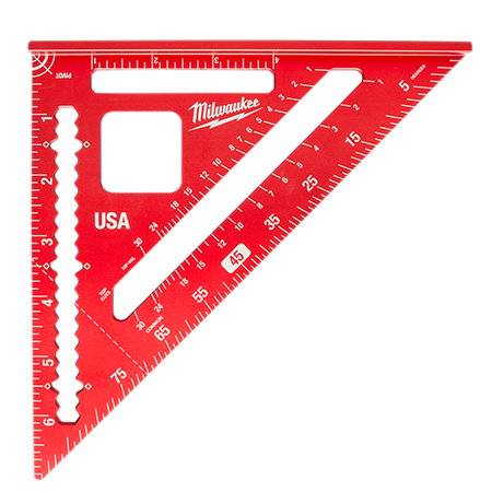 Milwaukee MLSQM070, 7" Magnetic Rafter Square