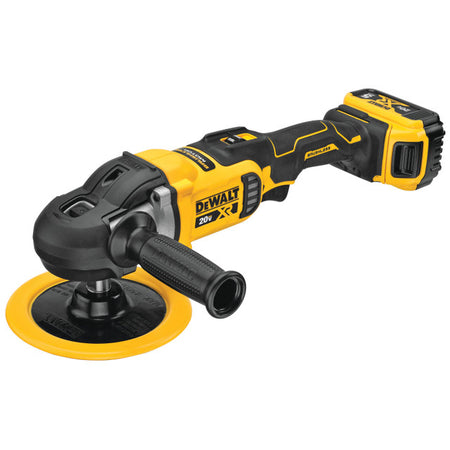 DEWALT DCM849P2, 20V MAX 7 in Cordless Variable Speed Rotary Polisher Kit