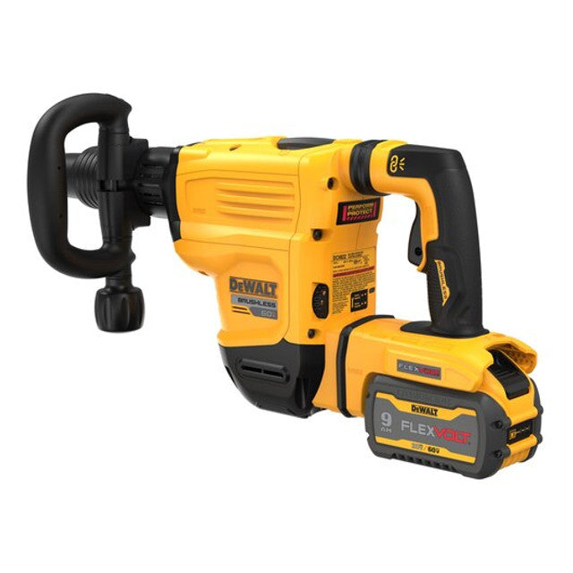 DEWALT DCH832X1, 60V 16LBS SDS MAX Cordless SDS Max Chipping Hammer Kit