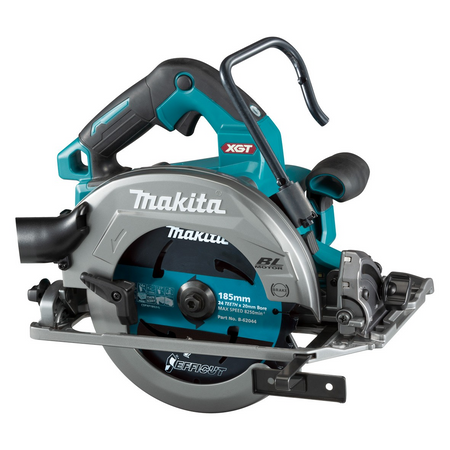 Makita HS004GZ XGT, 40V MAX Li-Ion Brushless AWS 7-1/4” Circular Saw with Guide Rail Base