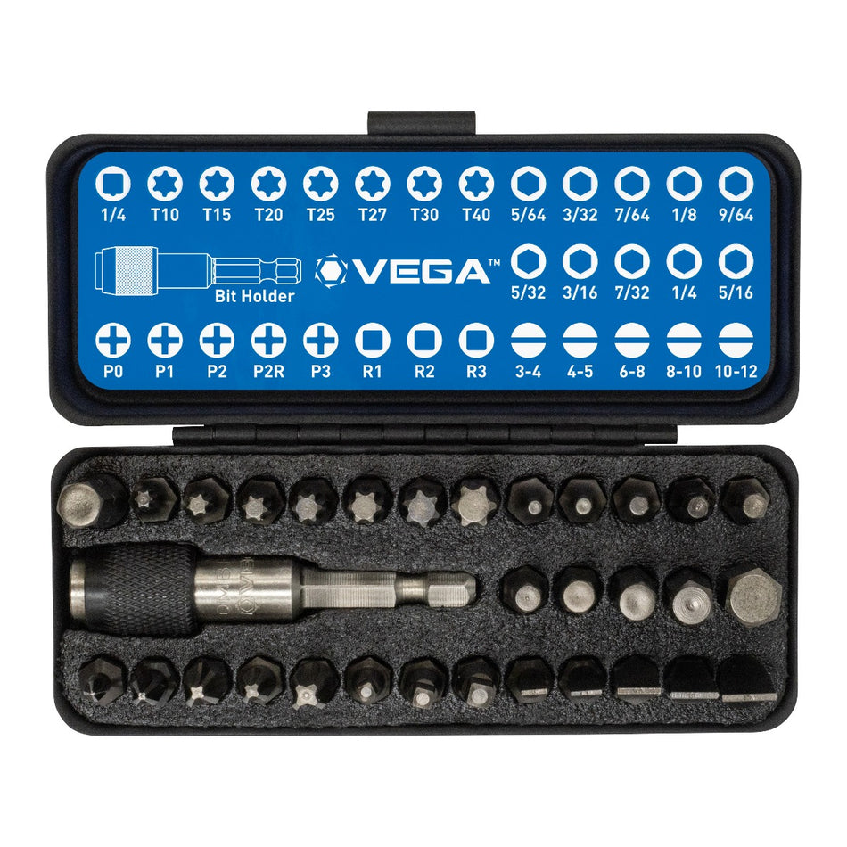 Vega V32-1P, 32pc Standard Bit Set