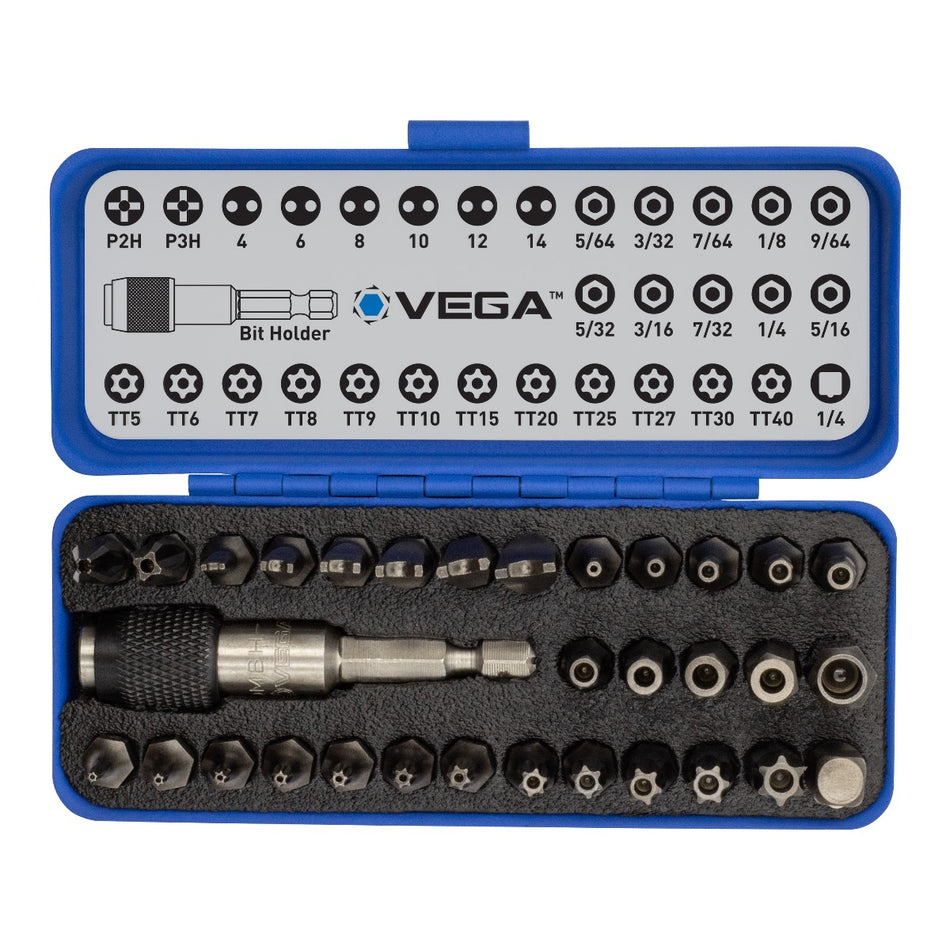 Vega V32-1TP, 32pc Tamperproof Bit Set