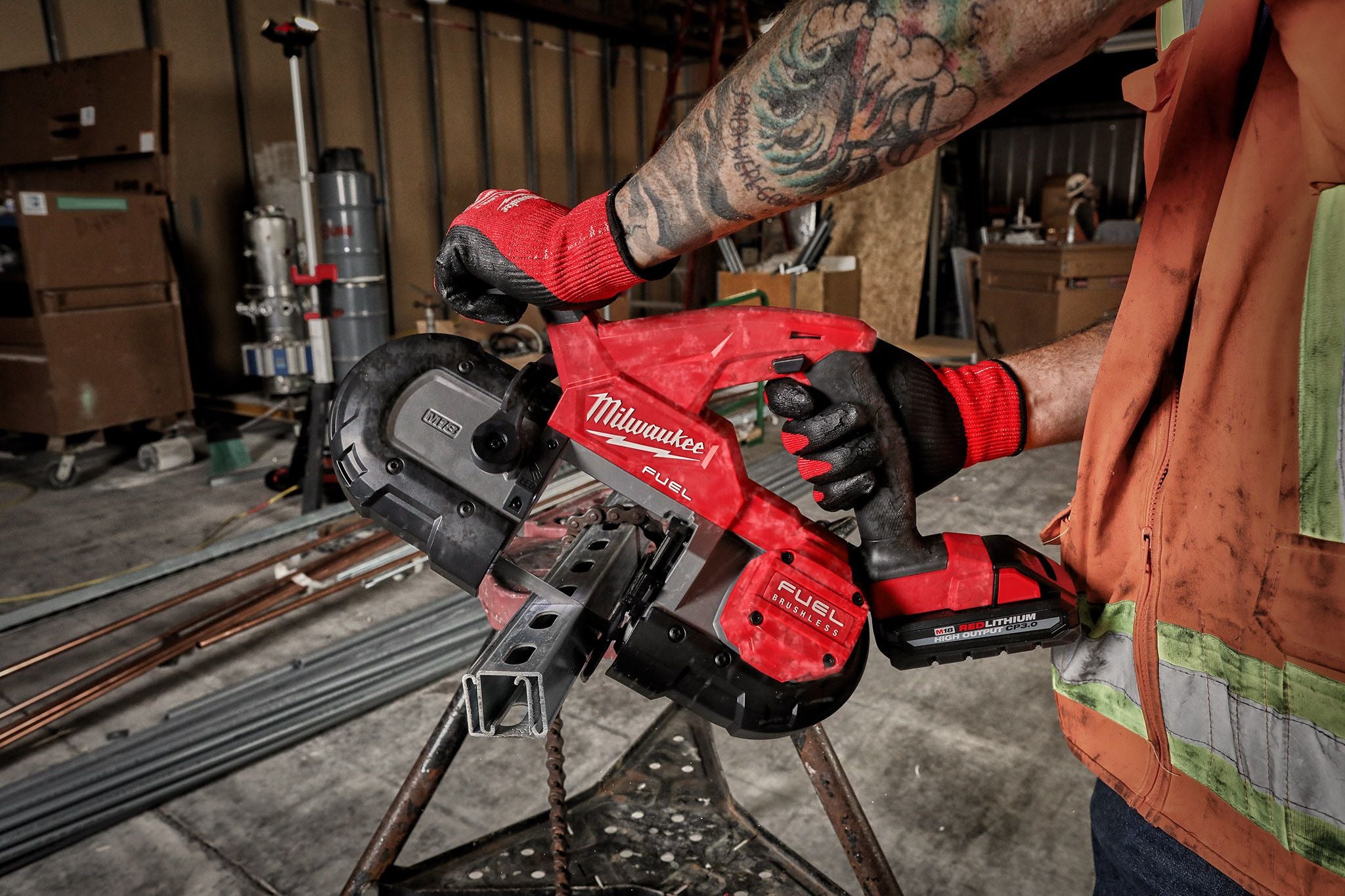 Milwaukee 2829-22, M18 FUEL Compact Band Saw Kit