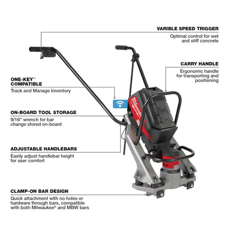 Milwaukee MXF381-2CP, MX FUEL Vibratory Screed Kit