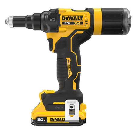 DEWALT DCF403D1, 20V MAX* XR® Brushless Cordless 3/16" Rivet Tool Kit