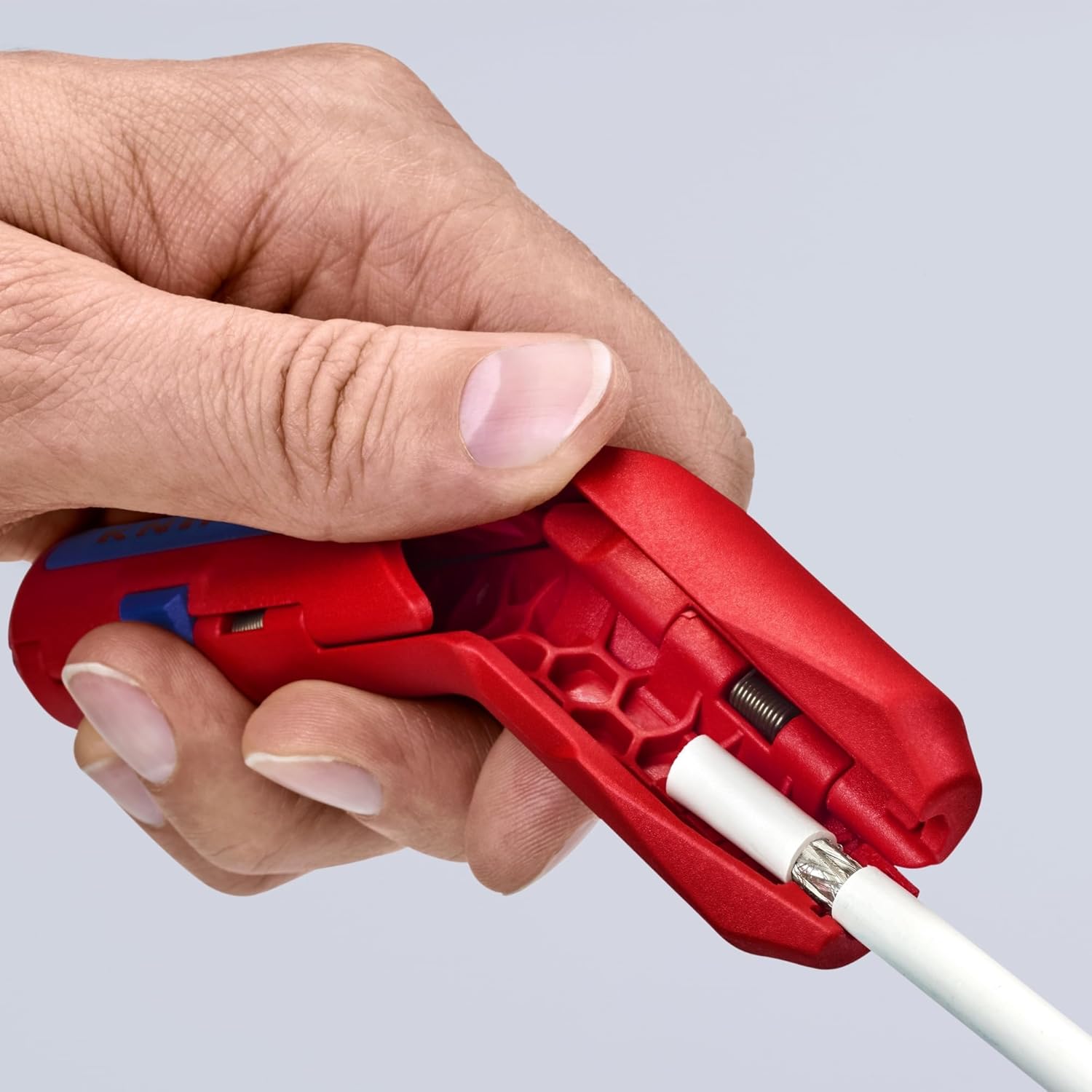 Knipex 16 95 02 SB, ErgoStrip Universal Stripping Tool 135 mm Left Hand