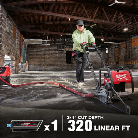 Milwaukee MXF316-2XC, MX FUEL™ 6" Green Concrete Saw Kit