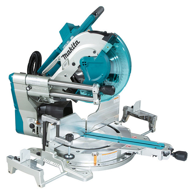Makita DLS212Z, 36V (18Vx2) LXT Brushless Cordless 12" Sliding Dual Compound  Miter Saw w/ADT (Tool Only)