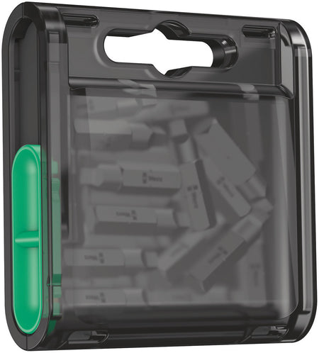 Wera 05057790001, BIT-BOX 20 V ROBERTSON, # 2 X 25 MM, 20 PIECES