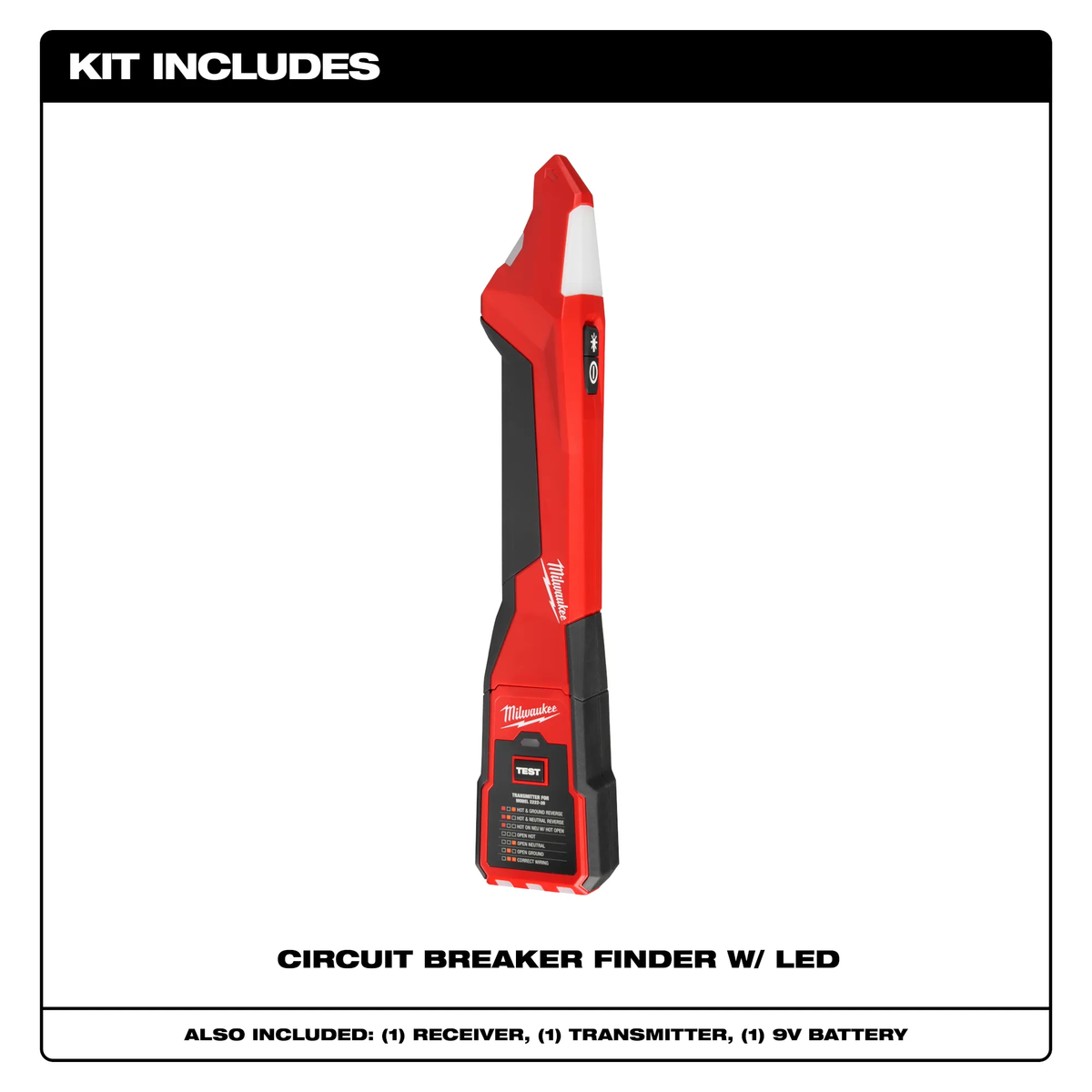 Milwaukee 2222-20, Circuit Breaker Finder w/ LED