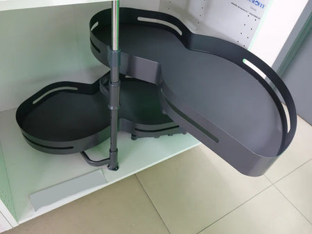 Eurofit WLM-003L, Peanut Shape Blind Corner  (Left Swing in Grey Color)