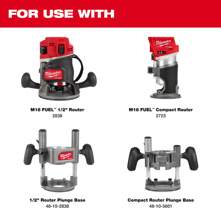 Milwaukee 48-11-2838, Router Guide Rail Adapter