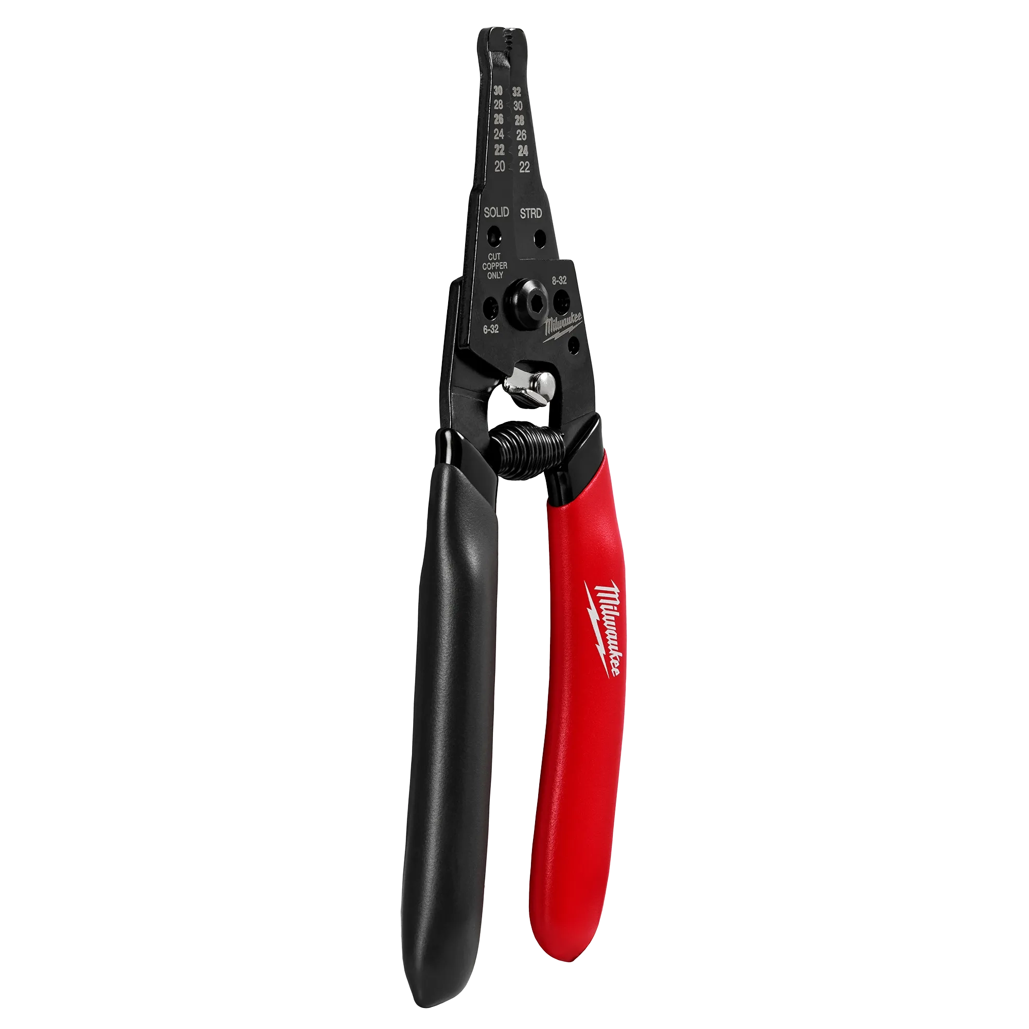 Milwaukee 48-22-3080, 20-32 AWG LOW VOLTAGE DIPPED GRIP WIRE STRIPPER & CUTTER