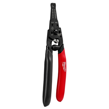 Milwaukee 48-22-3080, 20-32 AWG LOW VOLTAGE DIPPED GRIP WIRE STRIPPER & CUTTER