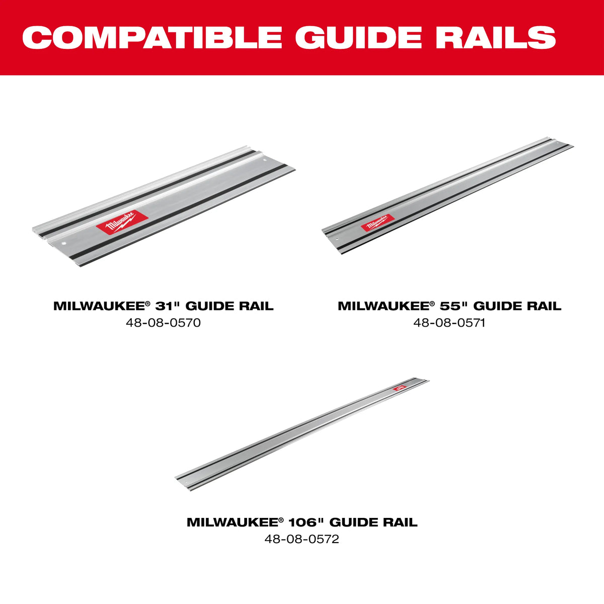 Milwaukee 48-11-2838, Router Guide Rail Adapter