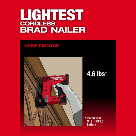 Milwaukee 2541-20, M12 FUEL™ 18 Gauge Compact Brad Nailer