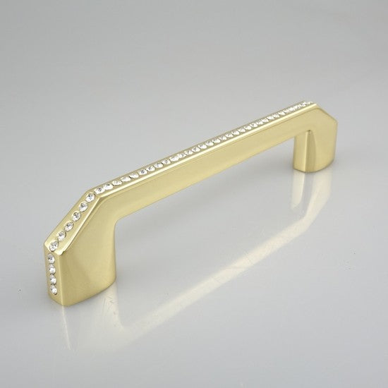 Eurofit H-68142-192GL, Handle, 192mm, Gold/Crystal (VIVID)