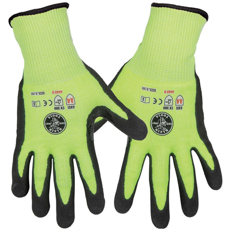 Klein Tools 60198, Work Gloves, Cut Level 4, Touchscreen, X-Large, 2-Pair