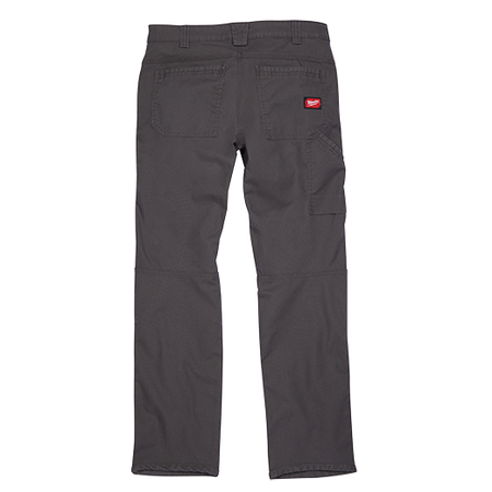 Milwaukee 701G Men's Heavy Duty Flex Work Pants with 6 Pockets - Gray