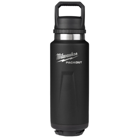 Milwaukee 48-22-8397B, PACKOUT™ 36oz Insulated Bottle with Chug Lid Black