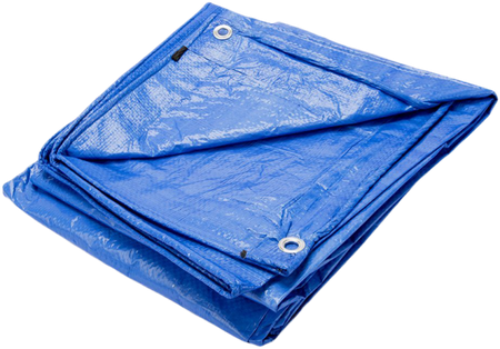 Primeline 38-1012,  8x8 Weave Blue Tarp 10 X 12