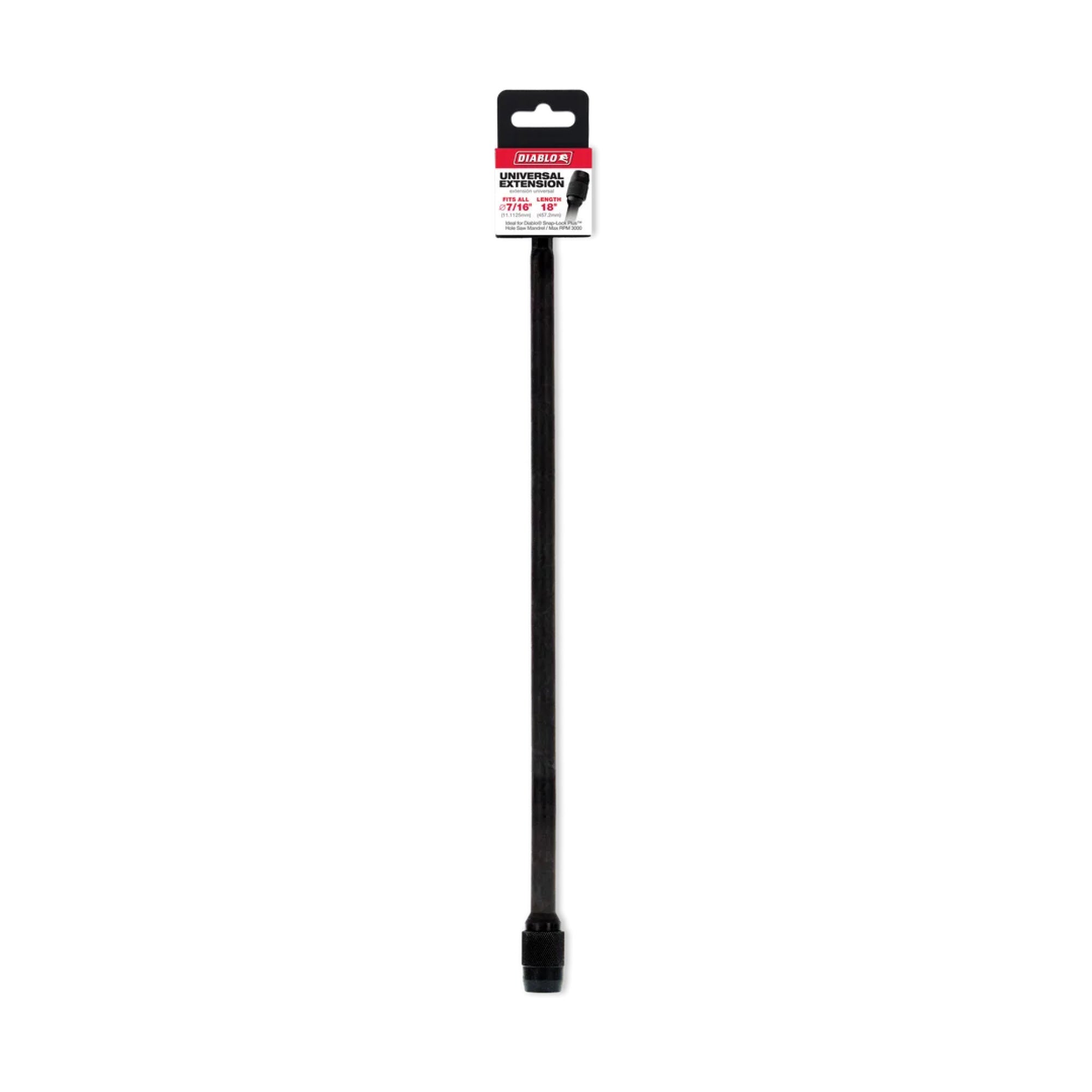 Diablo DHS500XT18, 7/16" x 18" Snap Lock Extension