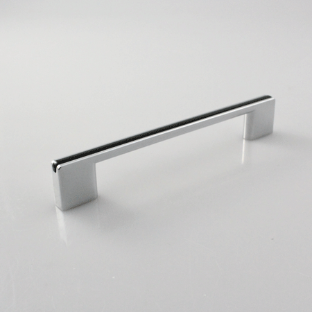 Eurofit H-71530-128CP/B, Handle, 128mm, Chrome (ALWAYS RIGHT)
