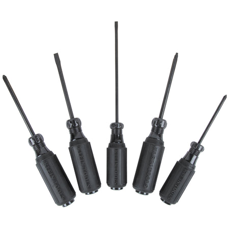 Klein Tools 85446BLK, Blackout Screwdriver Set, 6-Piece