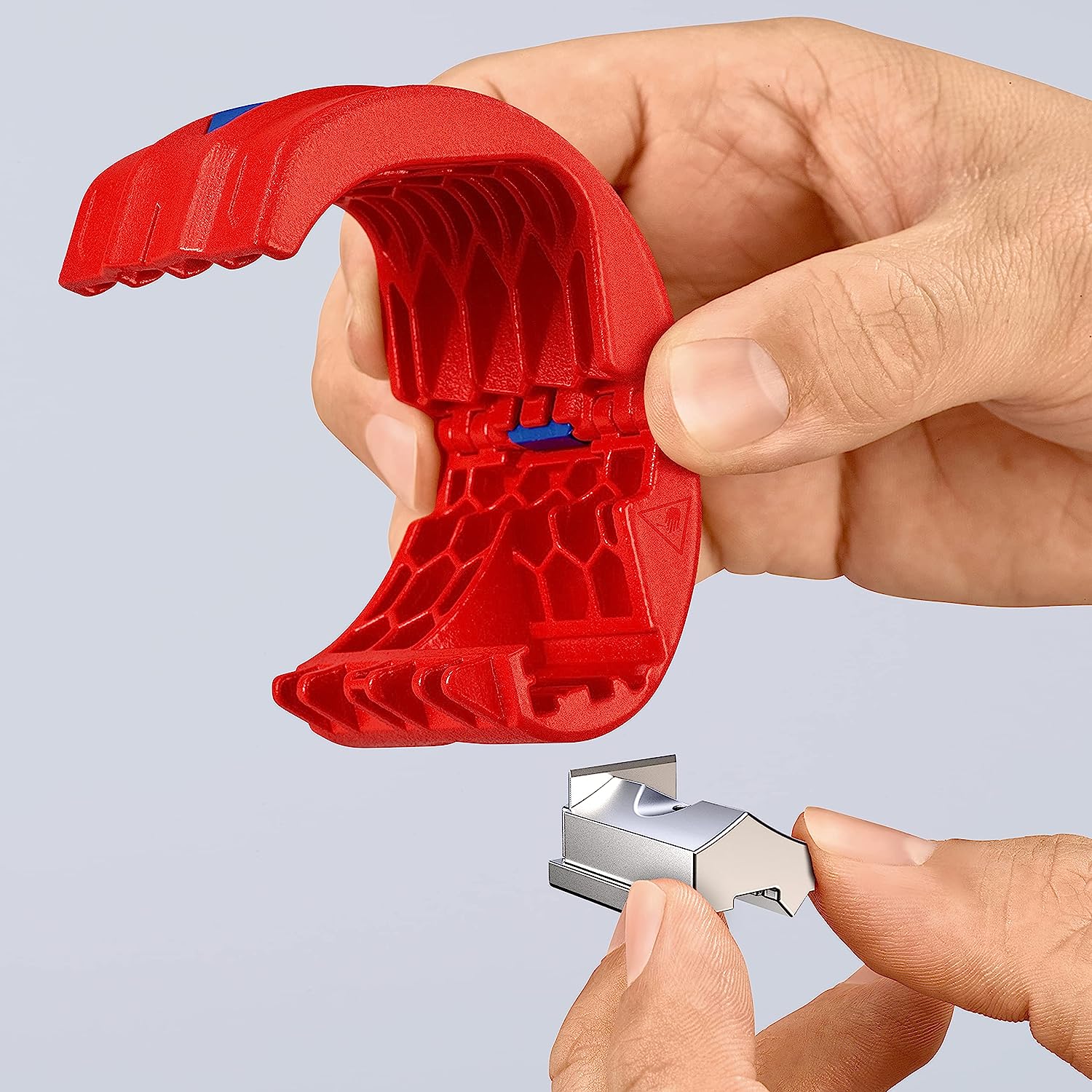 Knipex 90 22 10 BKA,  BiX Cutters for plastic pipes and sealing sleeves